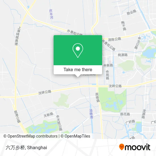 六万步桥 map