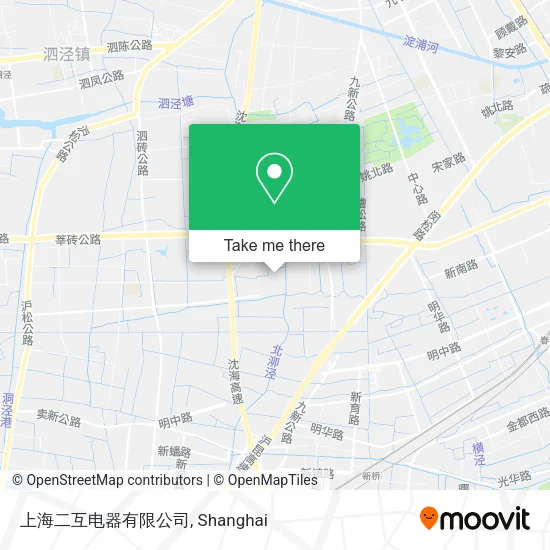 上海二互电器有限公司 map