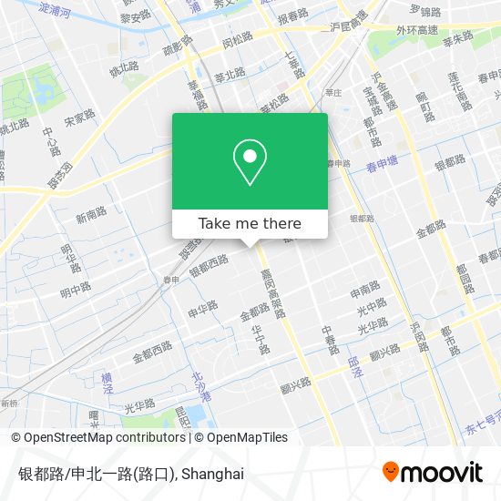 银都路/申北一路(路口) map