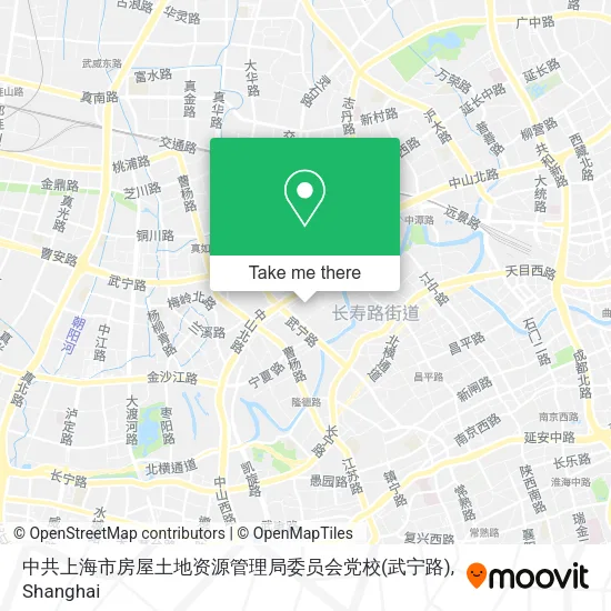 中共上海市房屋土地资源管理局委员会党校(武宁路) map