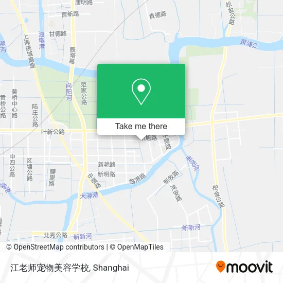江老师宠物美容学校 map