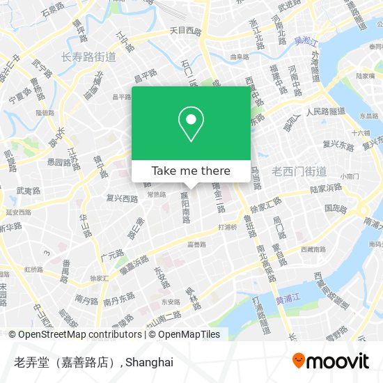 老弄堂（嘉善路店） map