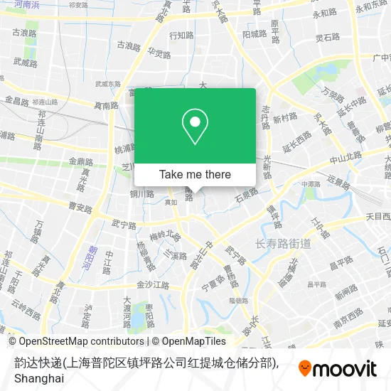 韵达快递(上海普陀区镇坪路公司红提城仓储分部) map