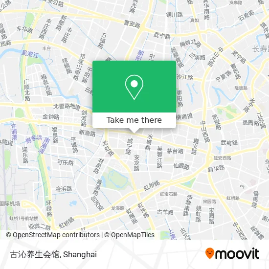 古沁养生会馆 map