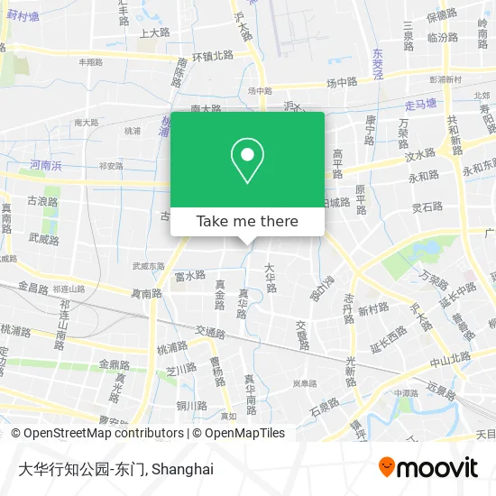 大华行知公园-东门 map