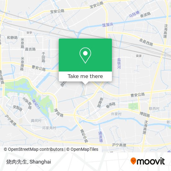 烧肉先生 map