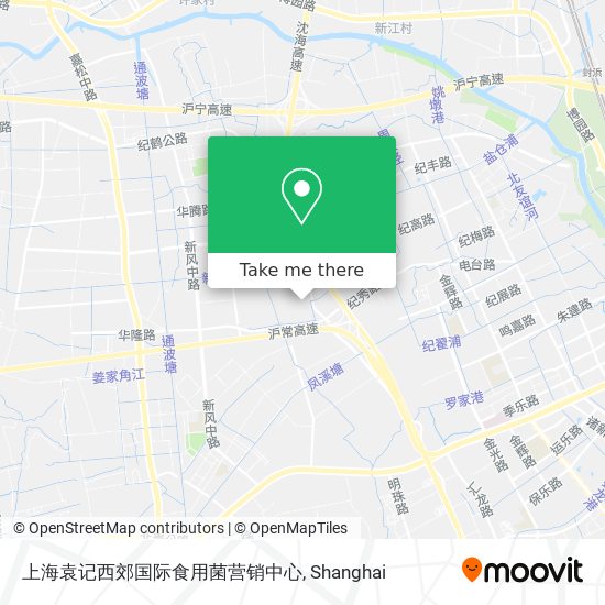上海袁记西郊国际食用菌营销中心 map