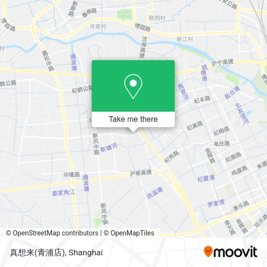 真想来(青浦店) map
