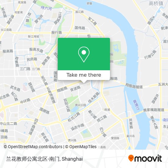 兰花教师公寓北区-南门 map