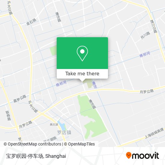 宝罗瞑园-停车场 map