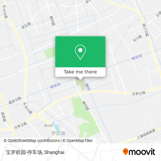 宝罗瞑园-停车场 map