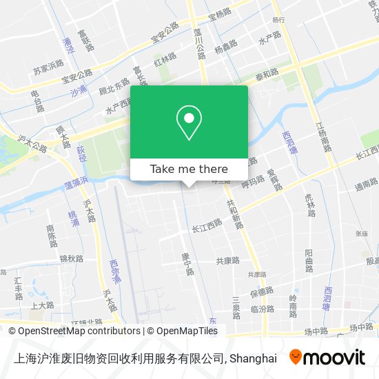 上海沪淮废旧物资回收利用服务有限公司 map