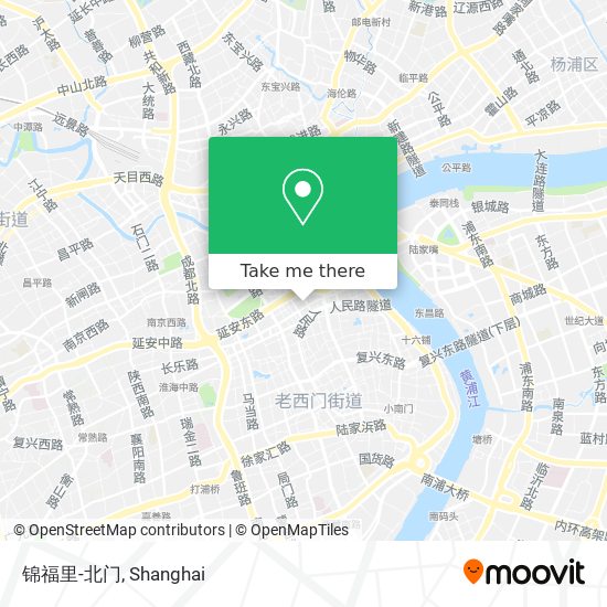 锦福里-北门 map