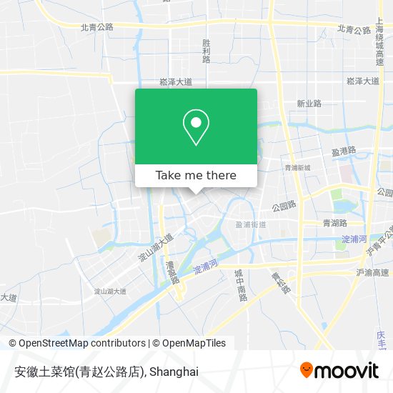 安徽土菜馆(青赵公路店) map