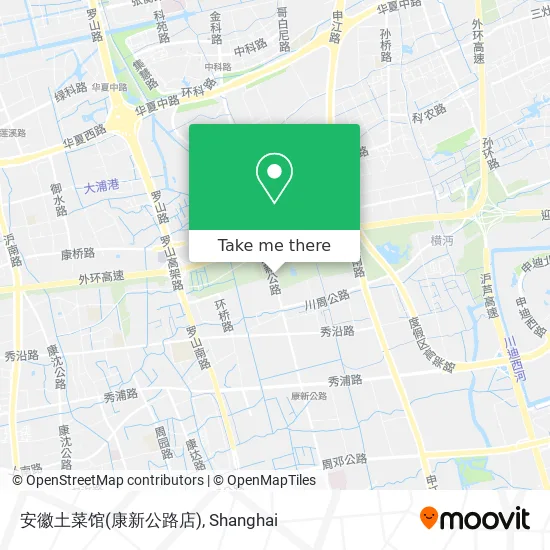 安徽土菜馆(康新公路店) map