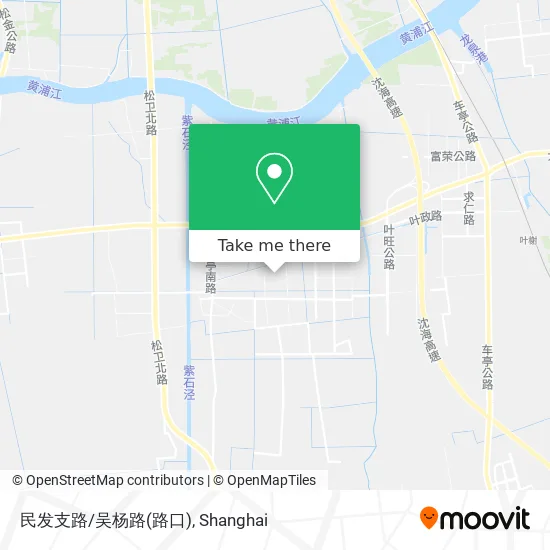 民发支路/吴杨路(路口) map
