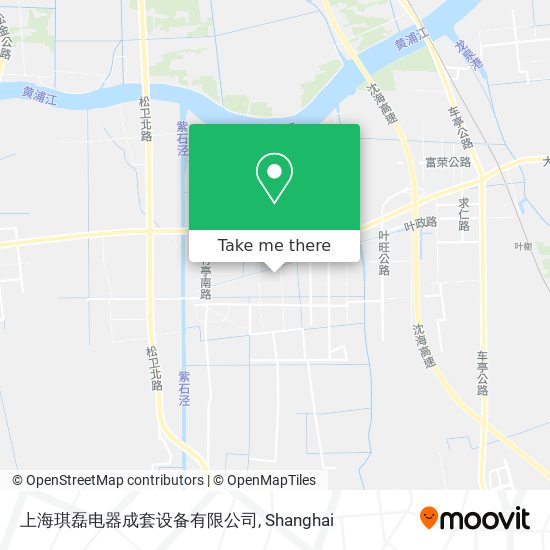 上海琪磊电器成套设备有限公司 map