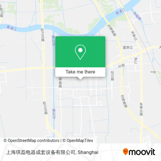 上海琪磊电器成套设备有限公司 map