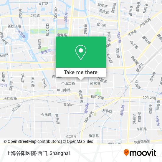 上海谷阳医院-西门 map