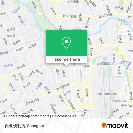 西亚便利店 map
