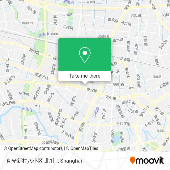 真光新村八小区-北1门 map
