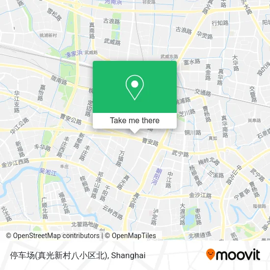 停车场(真光新村八小区北) map