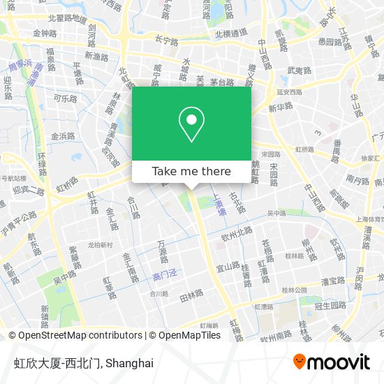虹欣大厦-西北门 map