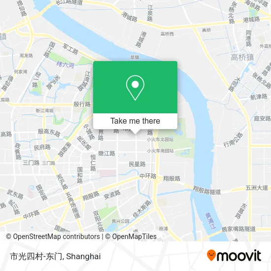 市光四村-东门 map