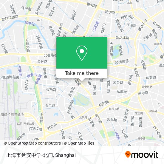 上海市延安中学-北门 map