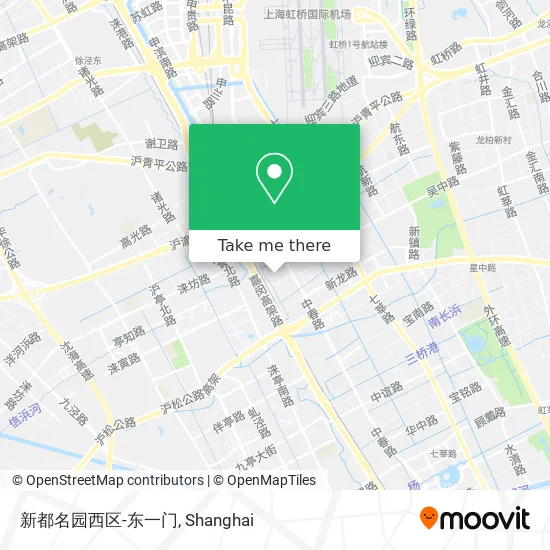 新都名园西区-东一门 map