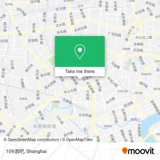 109酒吧 map