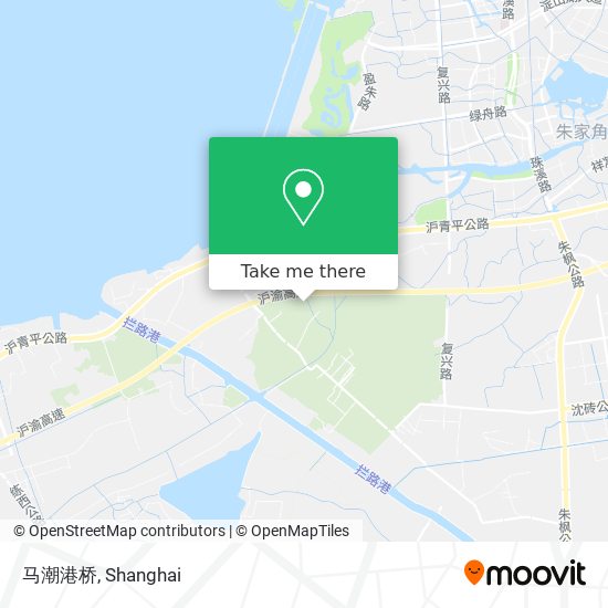 马潮港桥 map