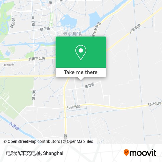 电动汽车充电桩 map