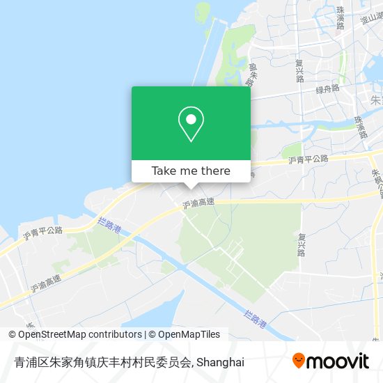 青浦区朱家角镇庆丰村村民委员会 map