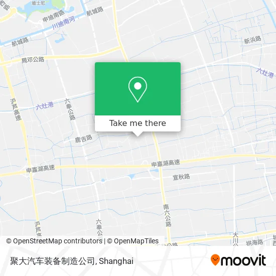 聚大汽车装备制造公司 map