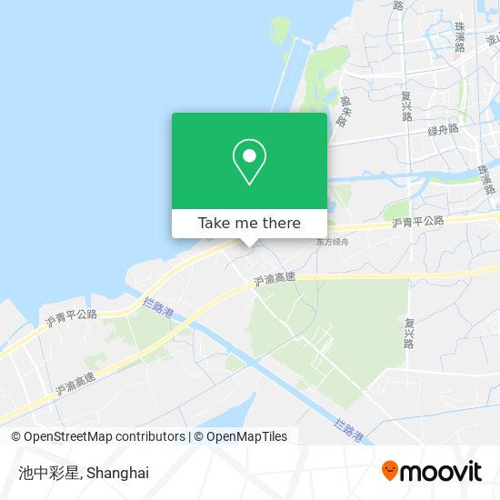 池中彩星 map