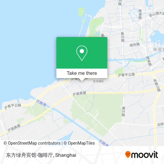 东方绿舟宾馆-咖啡厅 map