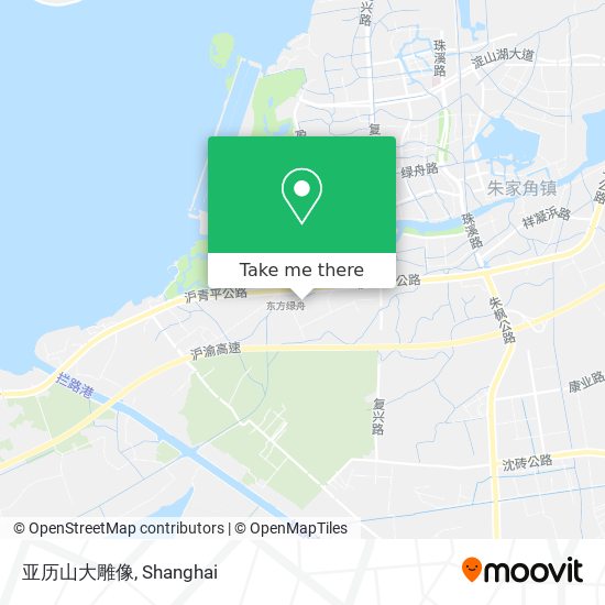 亚历山大雕像 map