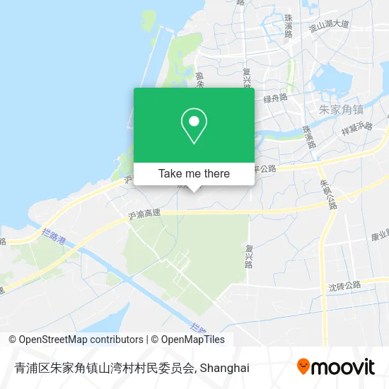 青浦区朱家角镇山湾村村民委员会 map