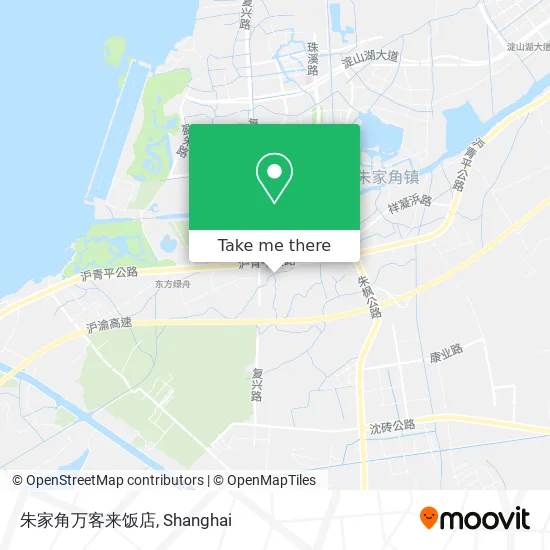 朱家角万客来饭店 map