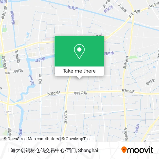 上海大创钢材仓储交易中心-西门 map