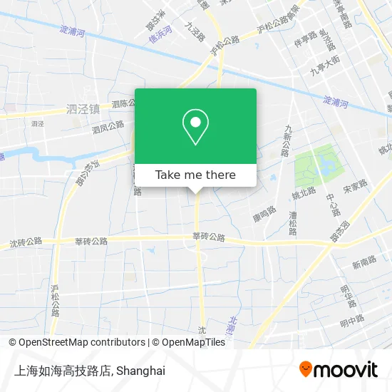 上海如海高技路店 map