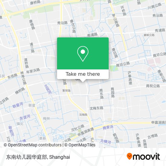 东南幼儿园华庭部 map