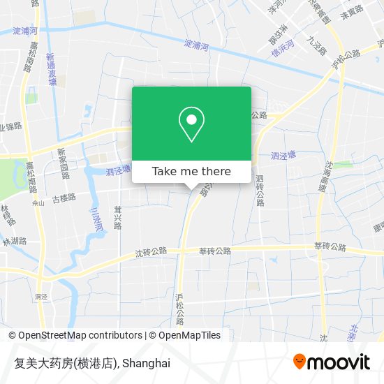 复美大药房(横港店) map