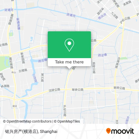 铭兴房产(横港店) map