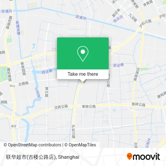 联华超市(古楼公路店) map