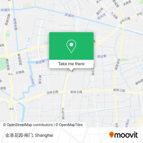 金港花园-南门 map