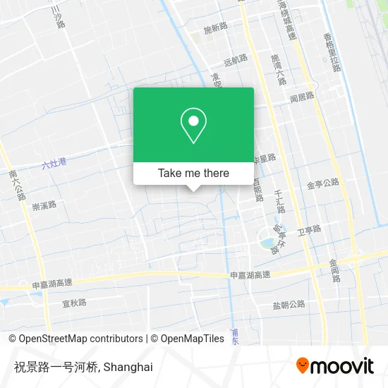 祝景路一号河桥 map