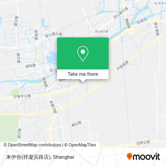 来伊份(祥凝浜路店) map