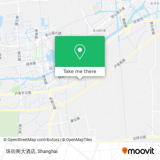 珠街阁大酒店 map